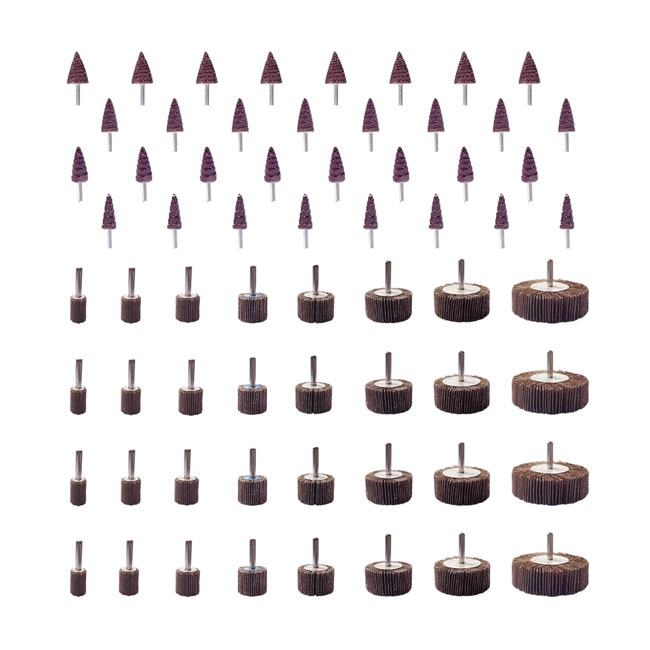 연마 60/80/120/240 방수 샌딩 알루미늄 산화물 플랩 휠 연마 연삭 5