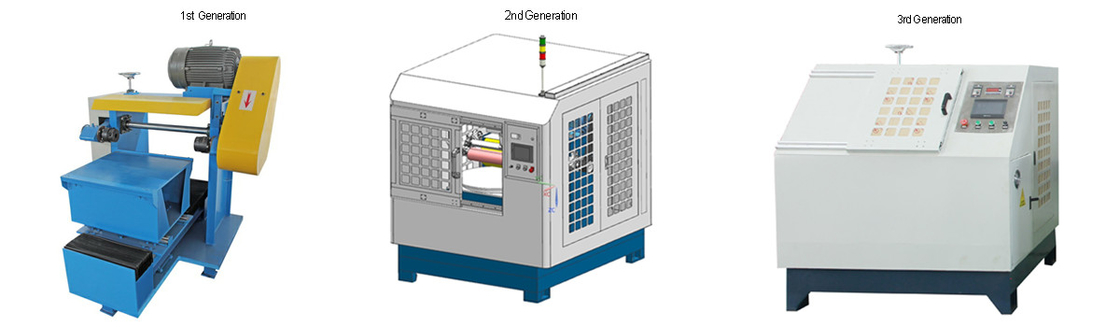 도구와 판 취사 도구를 위한 거울 편평한 장 닦는 담황색으로 물들이는 기계 3.7kW