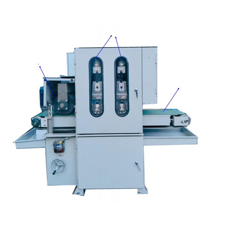 1.5KW 진공 모터 파워 금속 마무리 기계 60mm 5.5KW 스윙 모터 파워와 함께
