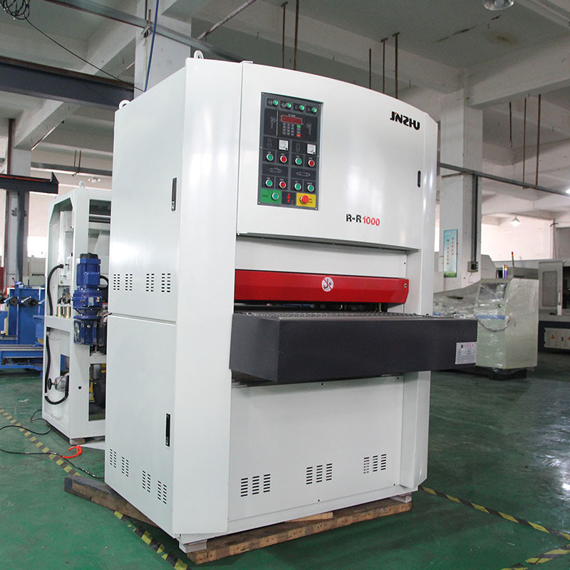 샌드 벨트 자동 Rr1000mm 넓은 작업 시트 금속 샌딩 데버링 머신 벨트 폴리싱